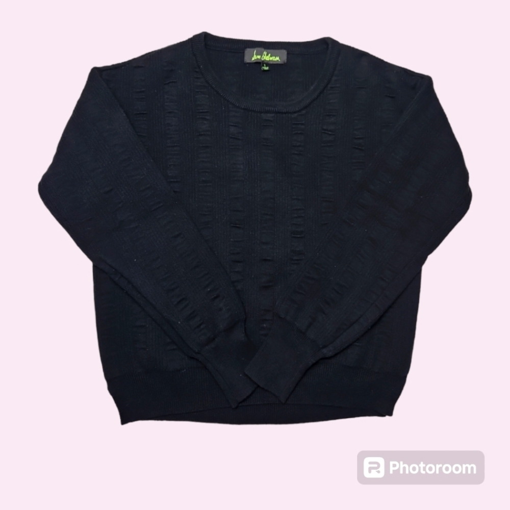 Sam Edelman Women Black Long Sleeve Sweater Size Small